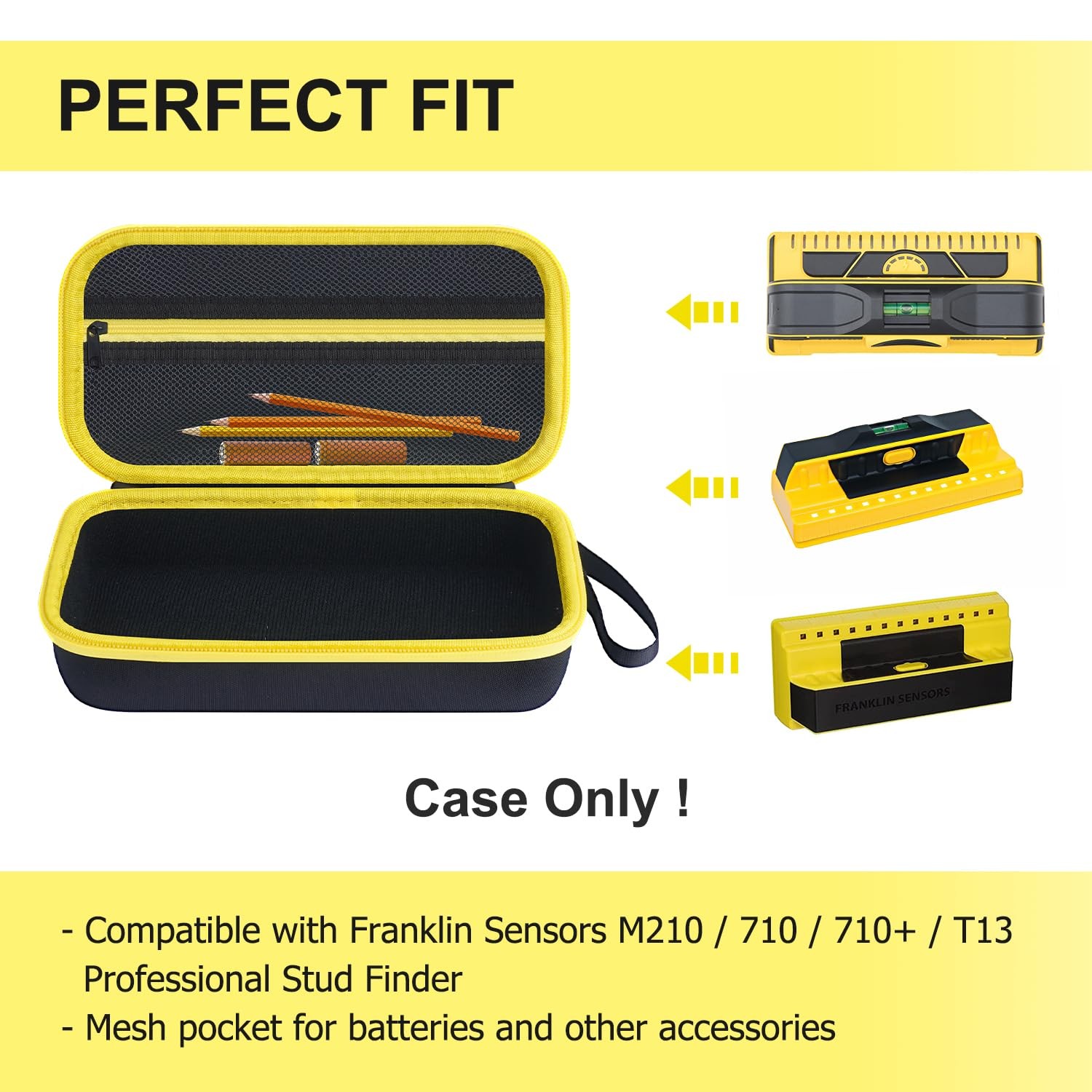 Case for Franklin Sensors ProSensor M210 710PRO 710+ 710 T13 5000+ Professional