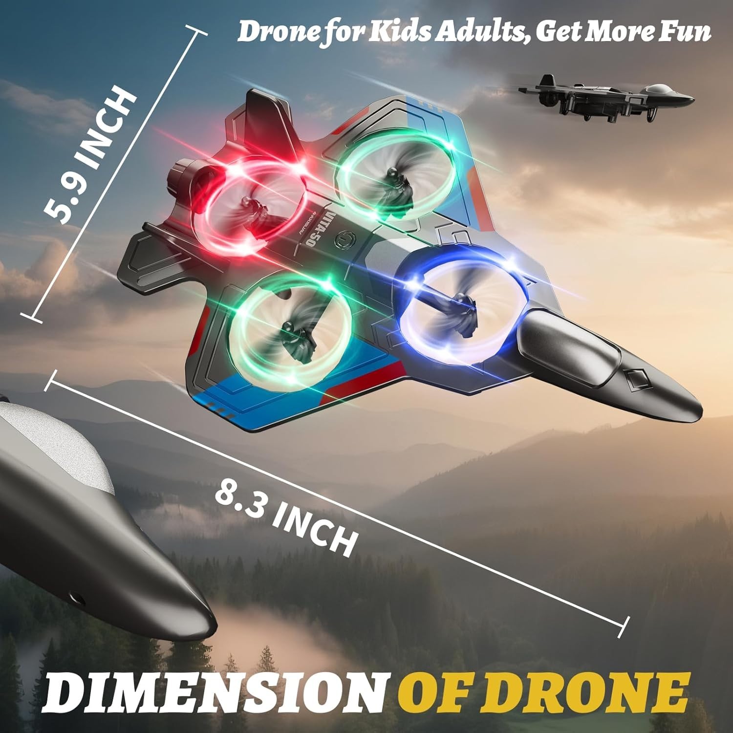 RC Planes Remote Control Airplanes for Kids, Foam Remote Control Planes for K...