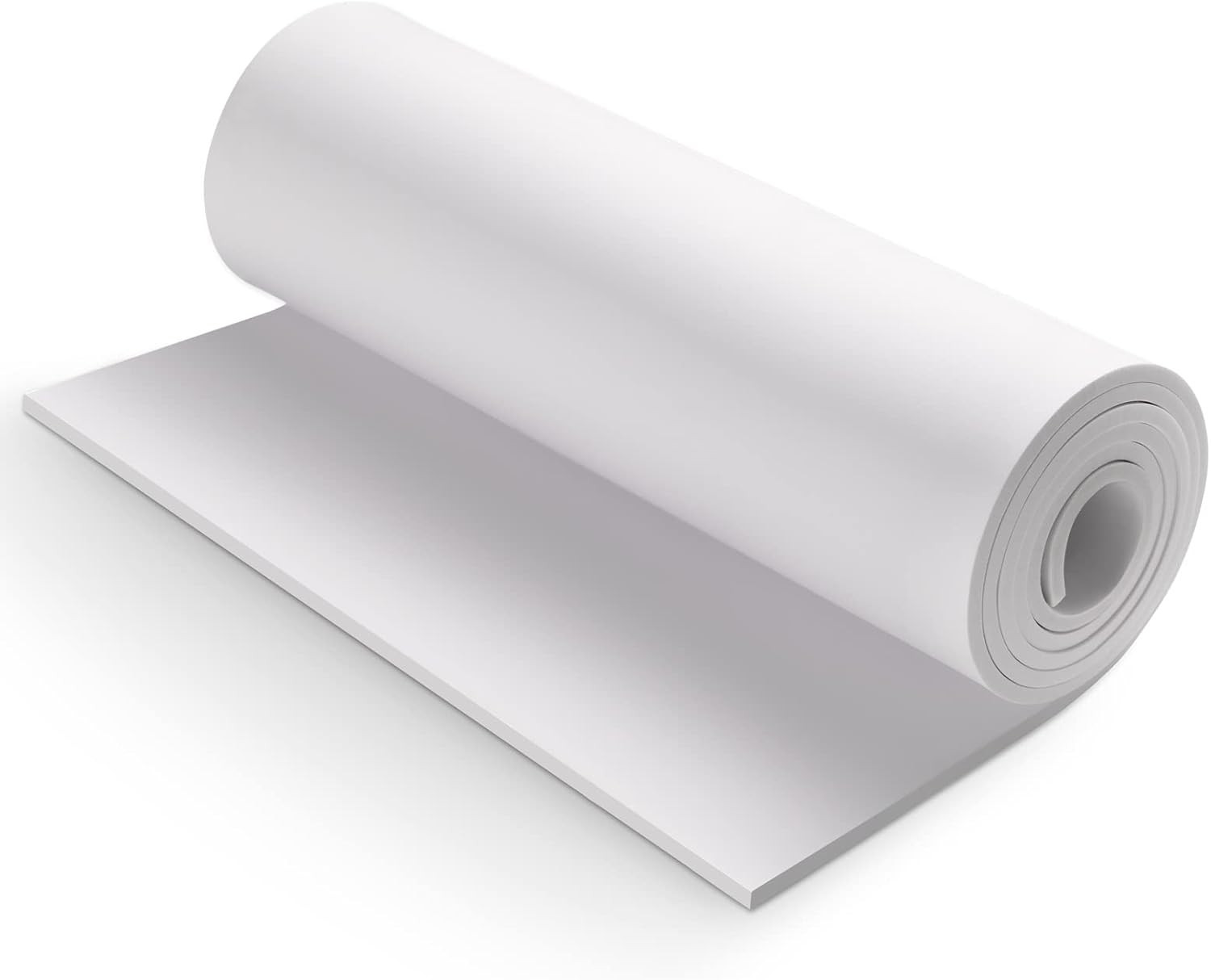 White Eva Foam Cosplay Sheets Roll,Premium Eva Foam 5Mm Thick,59" X 13.9", High