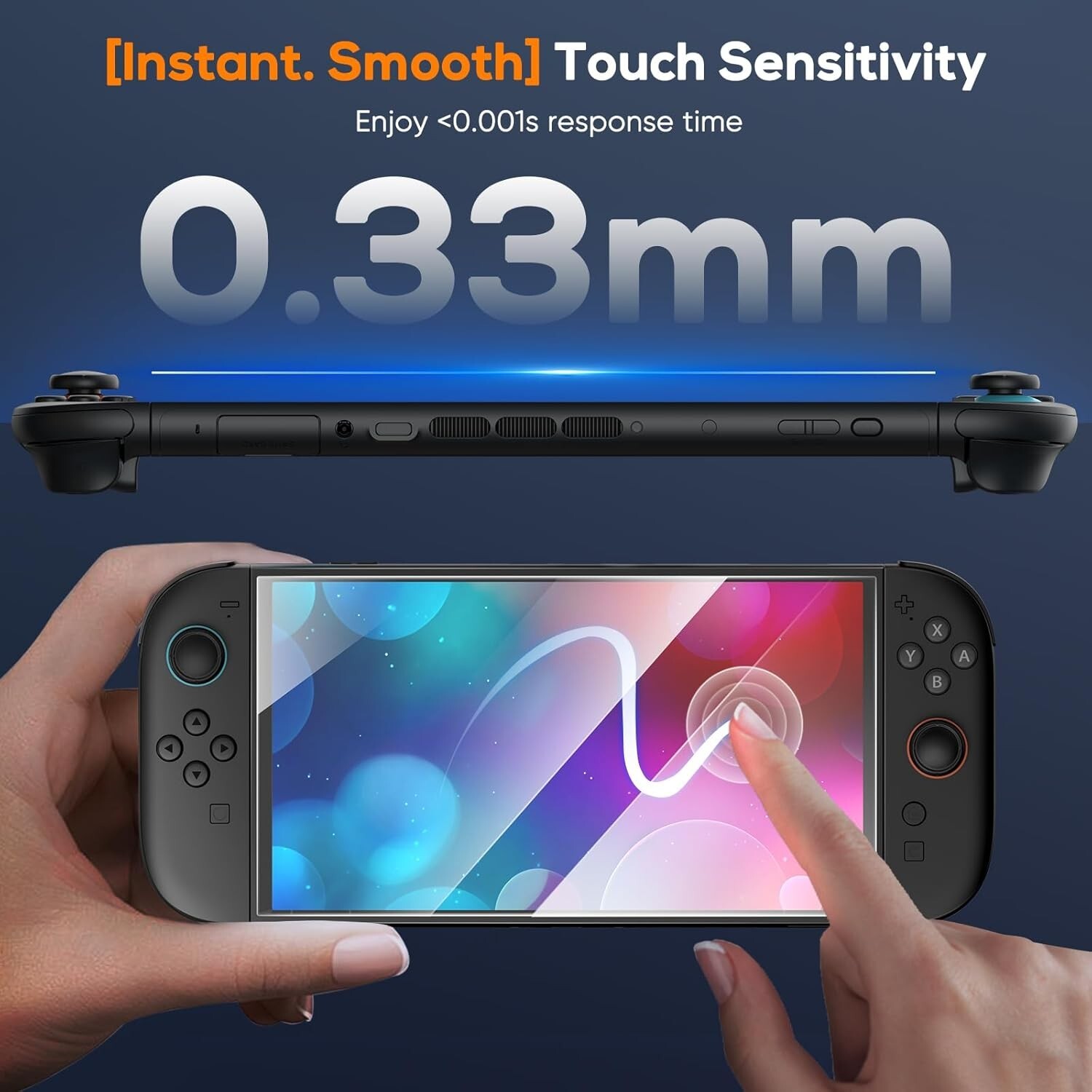 4-Pack Screen Protector for Nintendo Switch 2 Tempered Glass w Alignment Frame