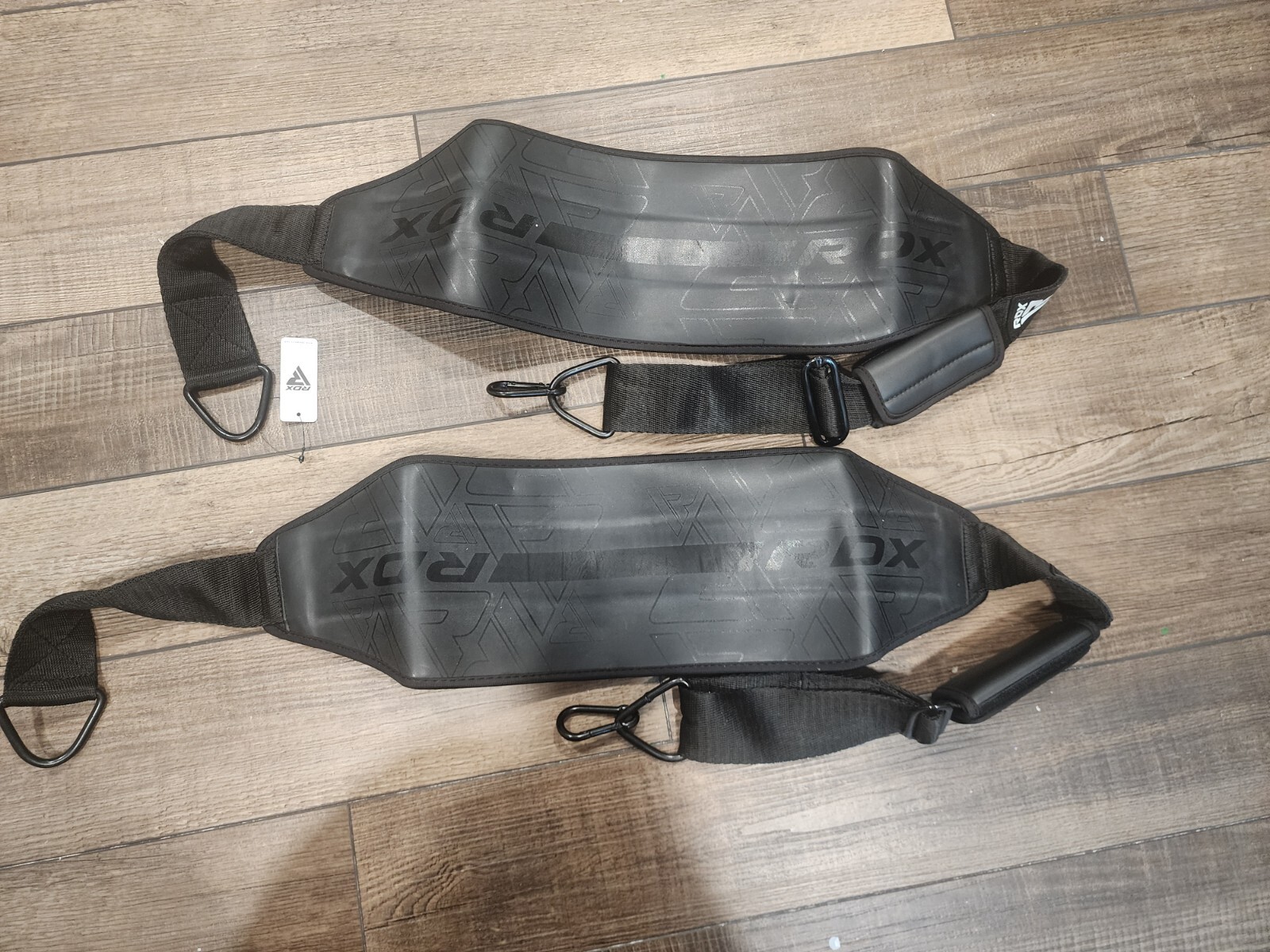 Hanging AB Straps by RDX, Core Fitness Training for Abdominal Muscle Building