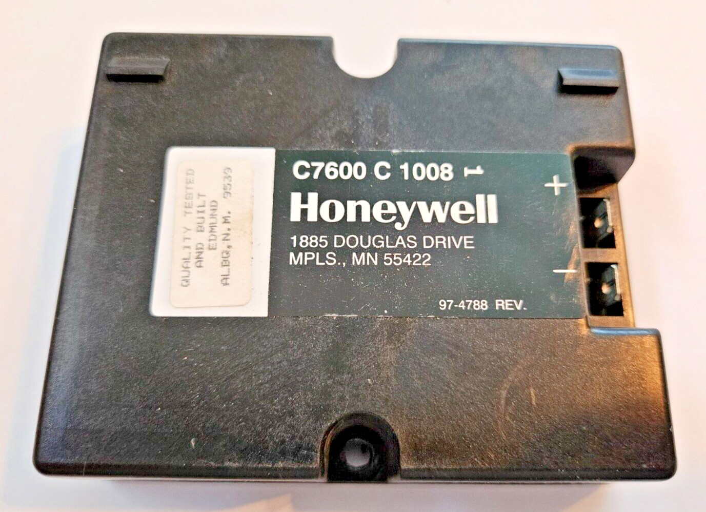 Honeywell Model C7600C1008 Solid State Humidity Sensor - New Old Stock In Box