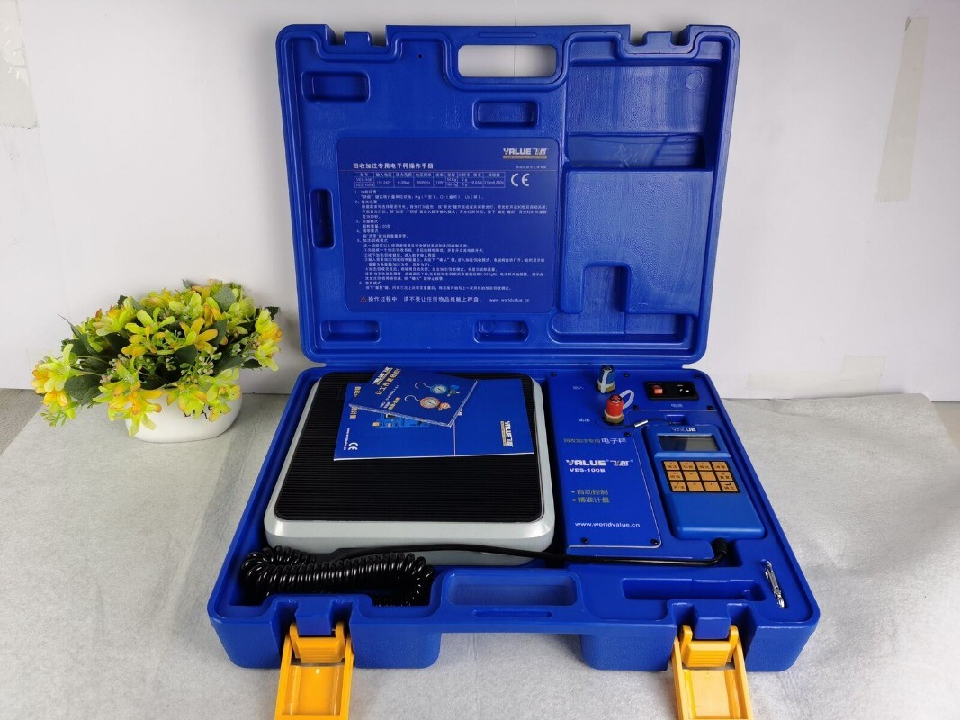 Quantitative Fluorination Electronic Scale VES-100B Refrigerant Filling Scale