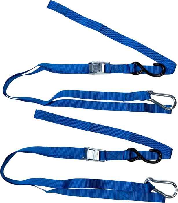Fire Power Tie Downs 6 ft. L x 1" W Blue