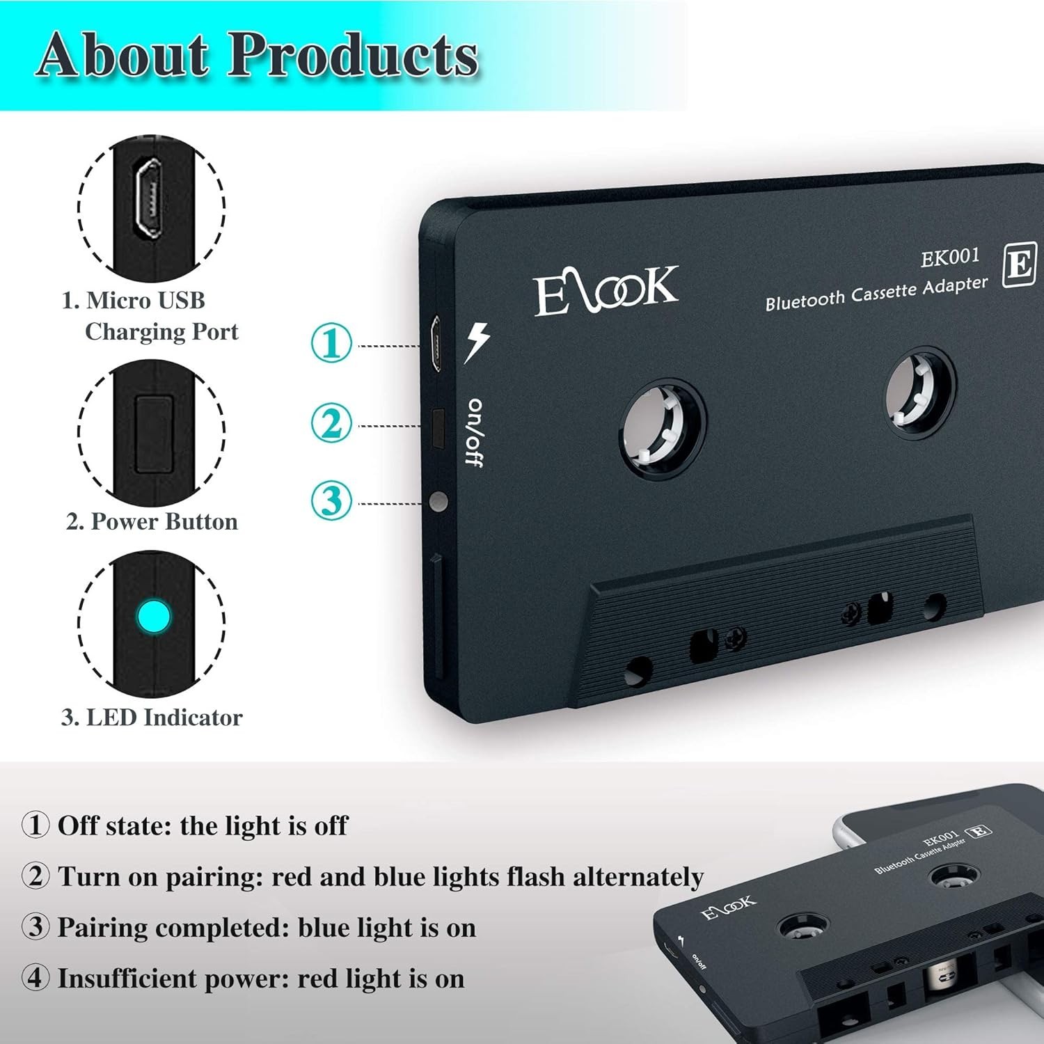 Vintage Car Bluetooth Receiver - Easy Installation
