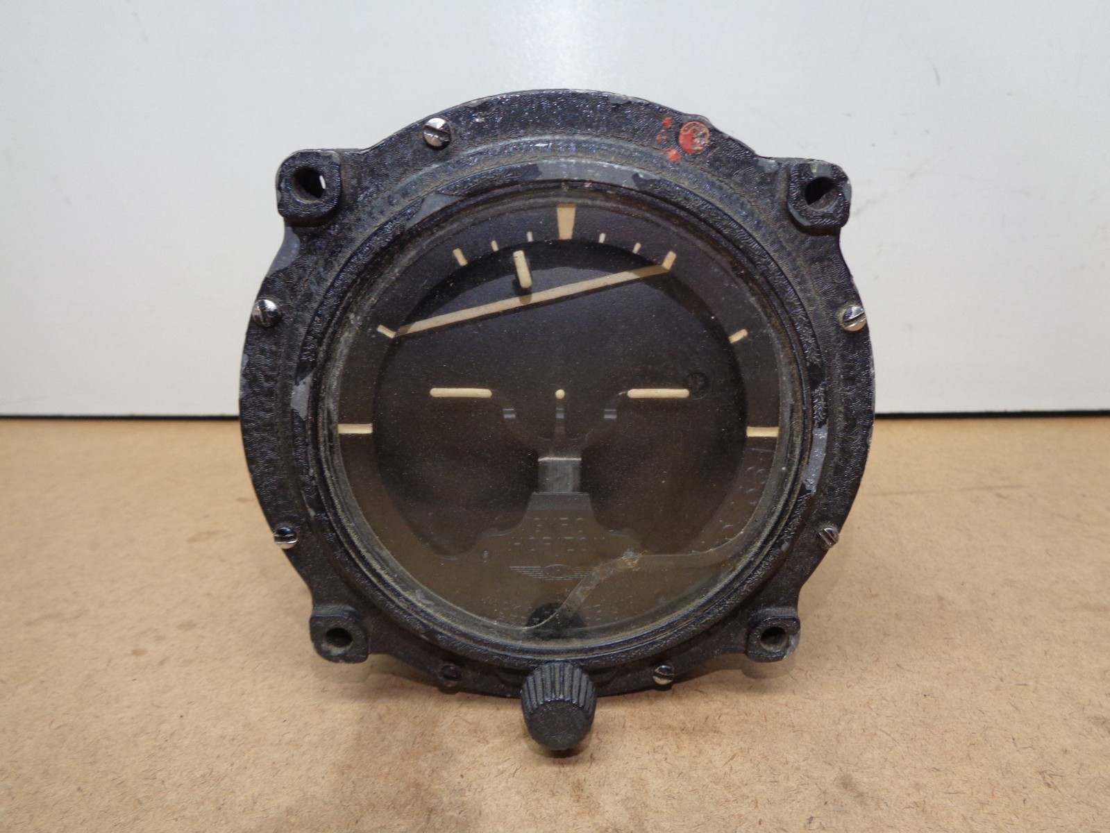 JACK & HEINTZ AIRCRAFT GYRO HORIZON INDICATOR AN5736-1 / JH6500A