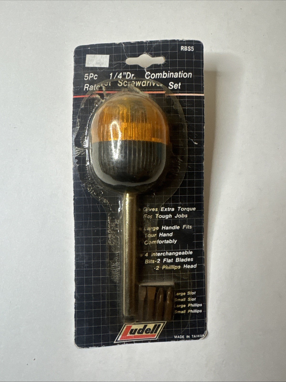 Ludell Easydriver Ratchet Screwdriver