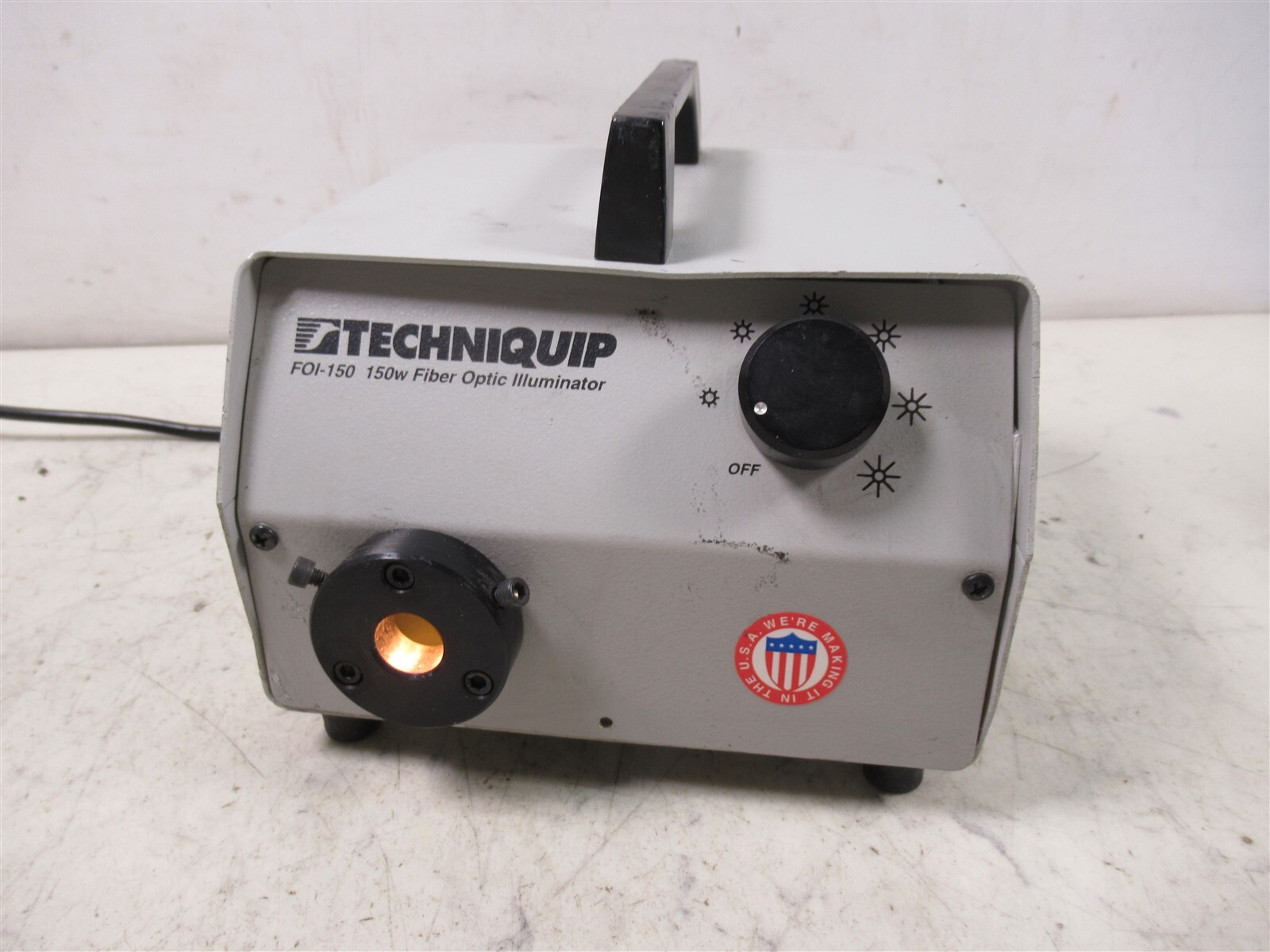 Techniquip FOI-150 150w Fiber Optic Illuminator
