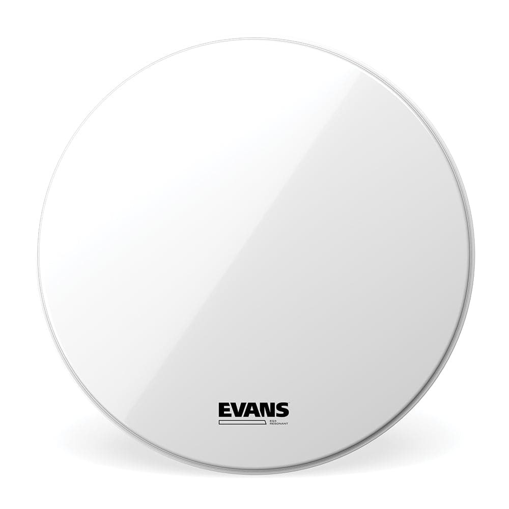 Evans EQ3 Smooth White Bass Drumhead 20"