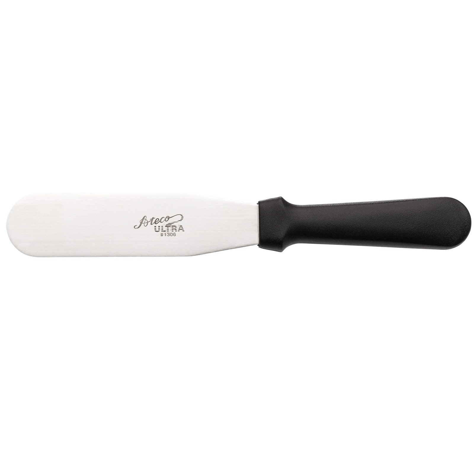 Ultra Straight Spatula with 6 by 1.5-Inch Stainless Steel Blade, Plastic Hand...