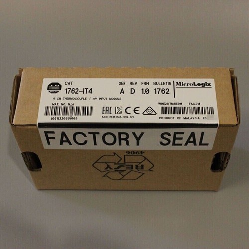 1762-IT4 Allen-Bradley MicroLogix Themocouple/mV Module 1762IT4