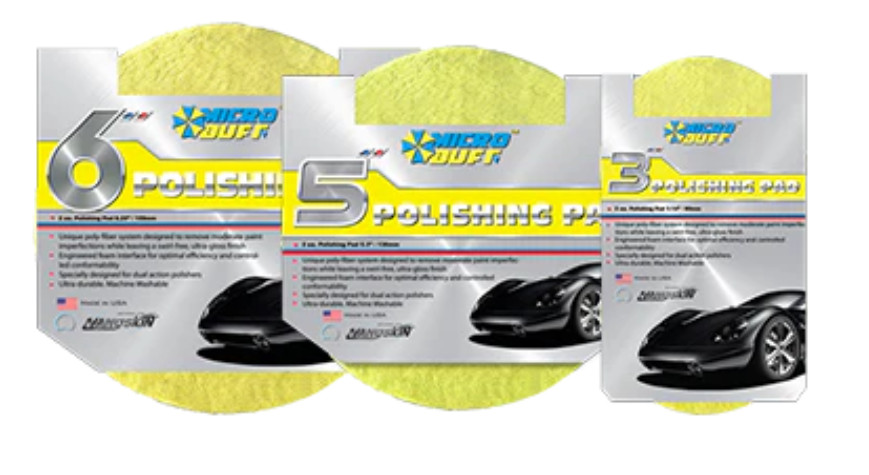 Nanoskin Microbuff Polishing Pad (2 pack) 6" (MB-PPD6)