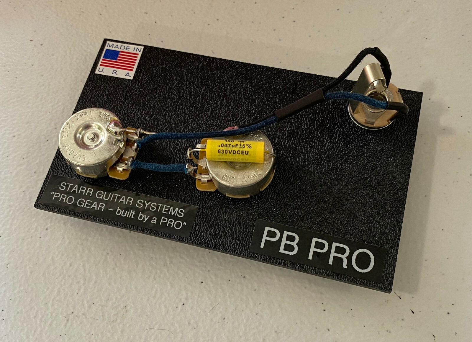 Fender P-Bass Electronics Upgrade! CTS Vintage & Mallory .047 cap!