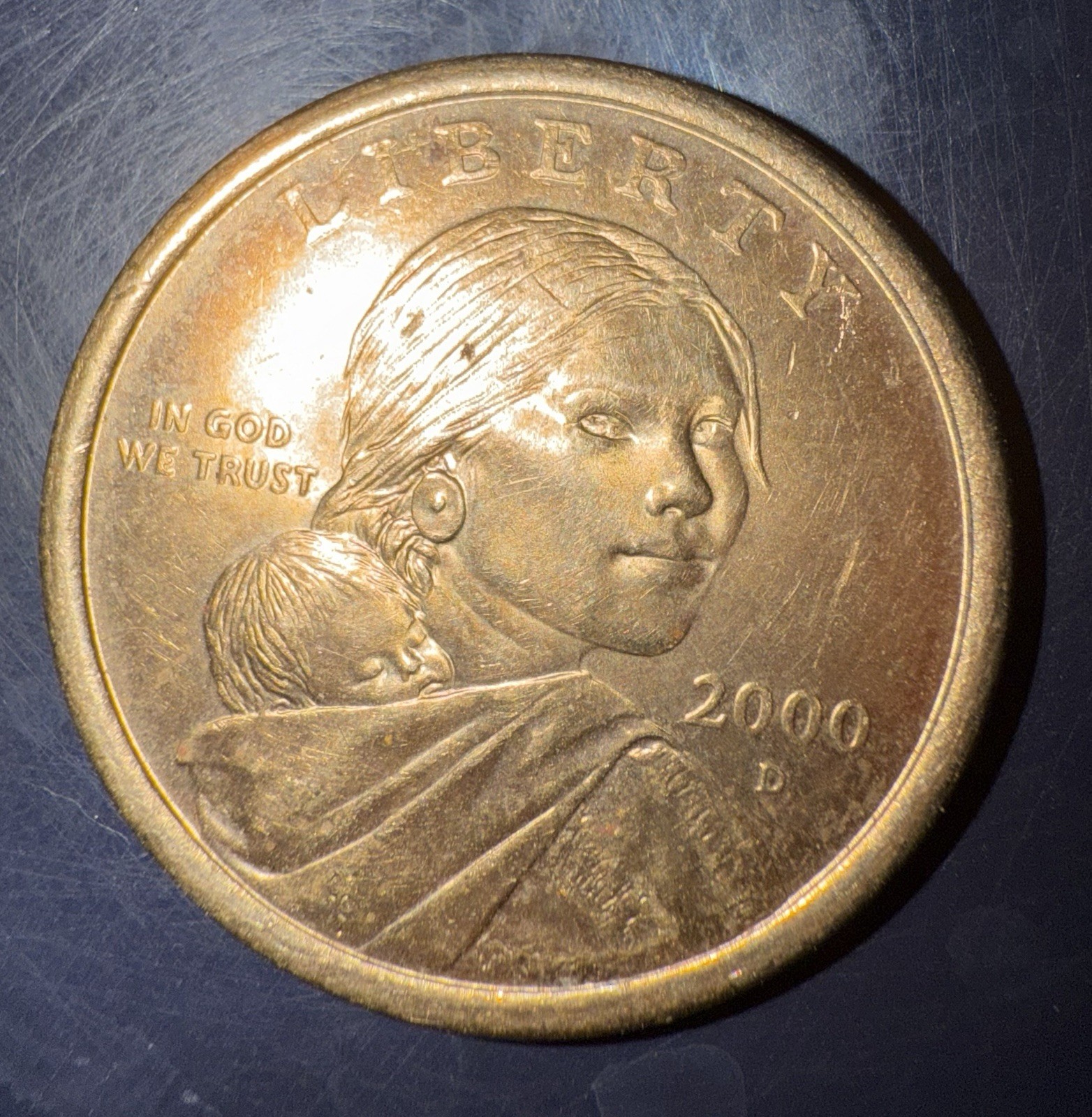 2000 Sacagawea D Dollar
