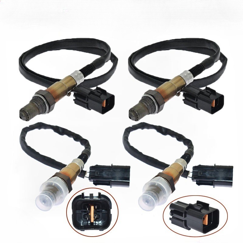 4PCS Up+Down Oxygen Sensor For 2012 2013 2014 2015 Hyundai Equus Genesis 5.0L V8