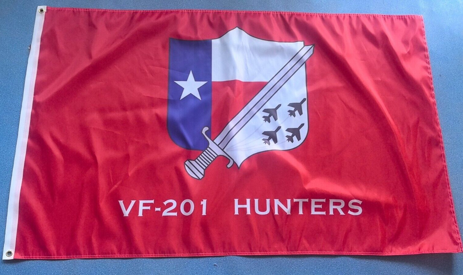 USN VF-201 Hunters 3x5 ft Single-Sided Flag Banner