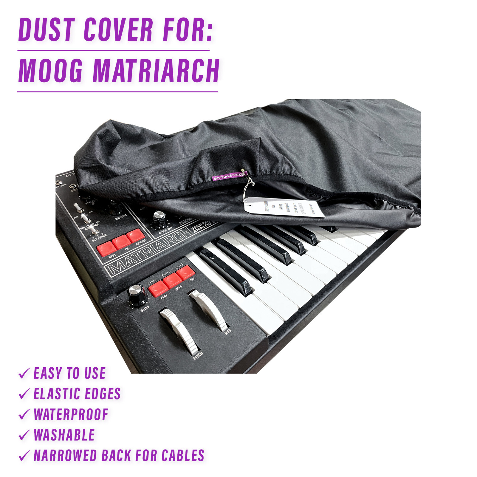 DUST COVER for MOOG MATRIARCH