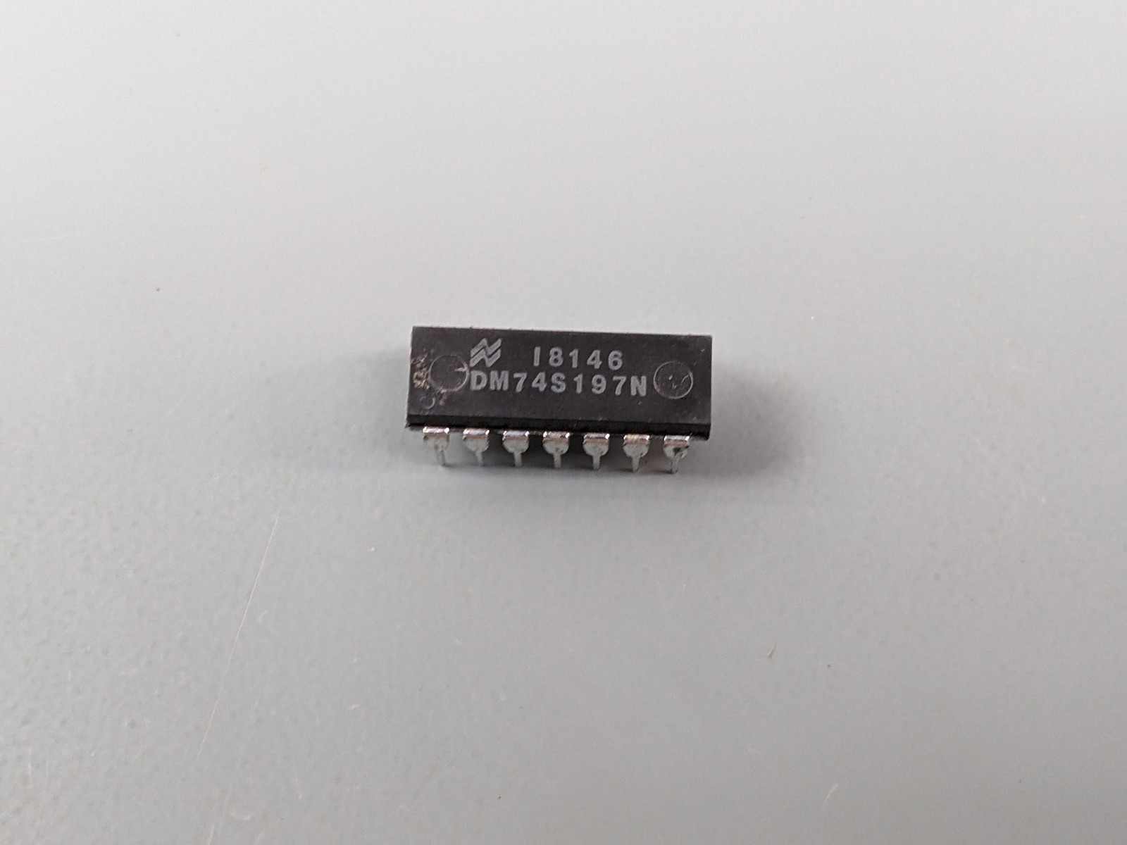 (2) DM74S197N Divide by 2 or 8 Counter ICs