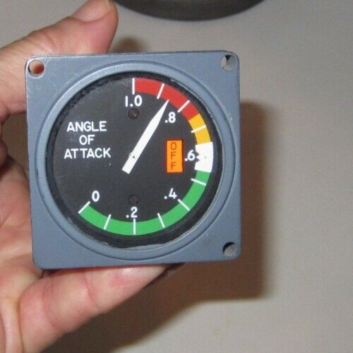 TELEDYNE ANGLE OF ATTACK GAUGE SLZ7663  USED SLZ 7673