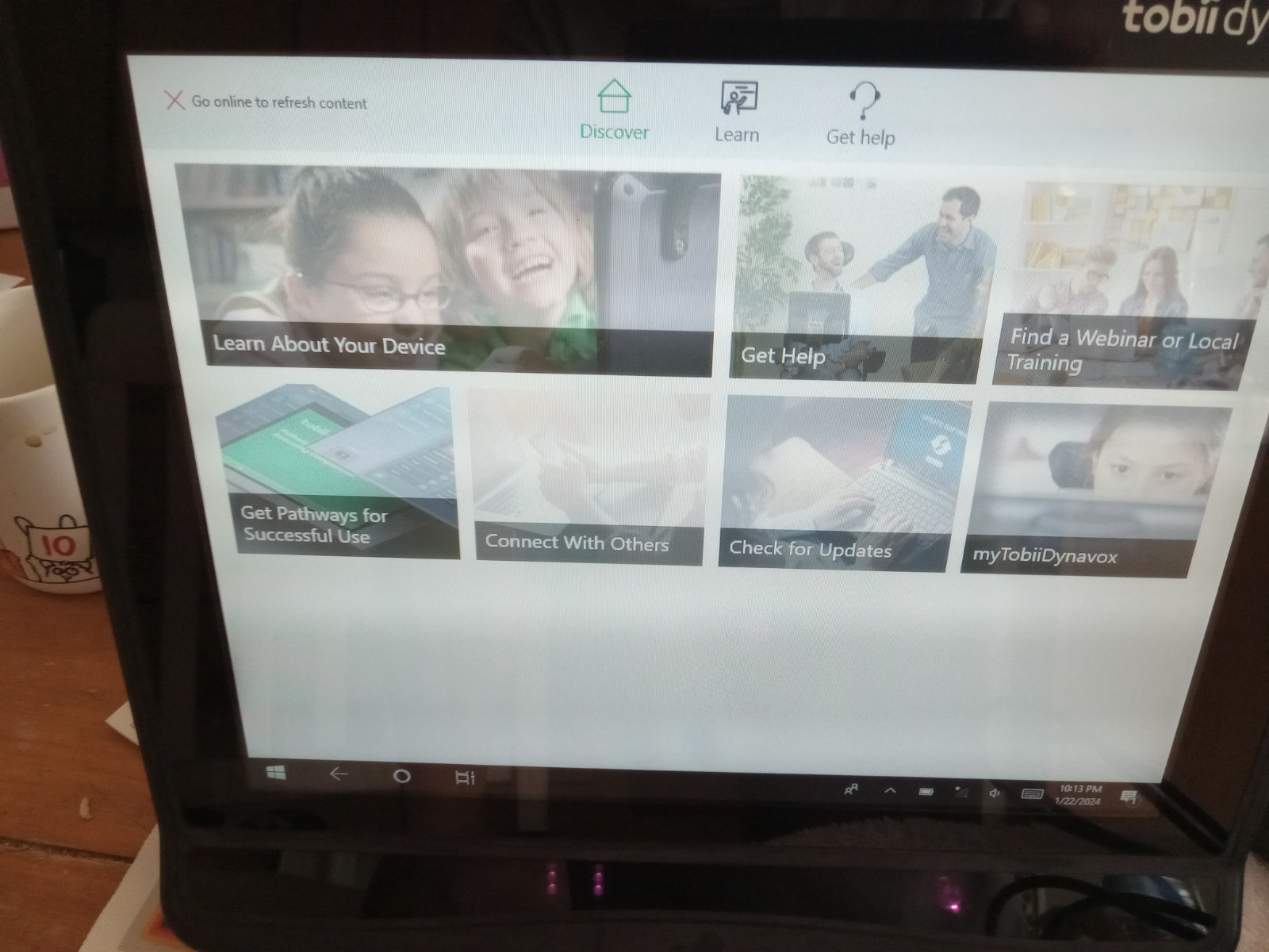 Tobii Dynavox I-12+ Plus Speech Generating Communication Device