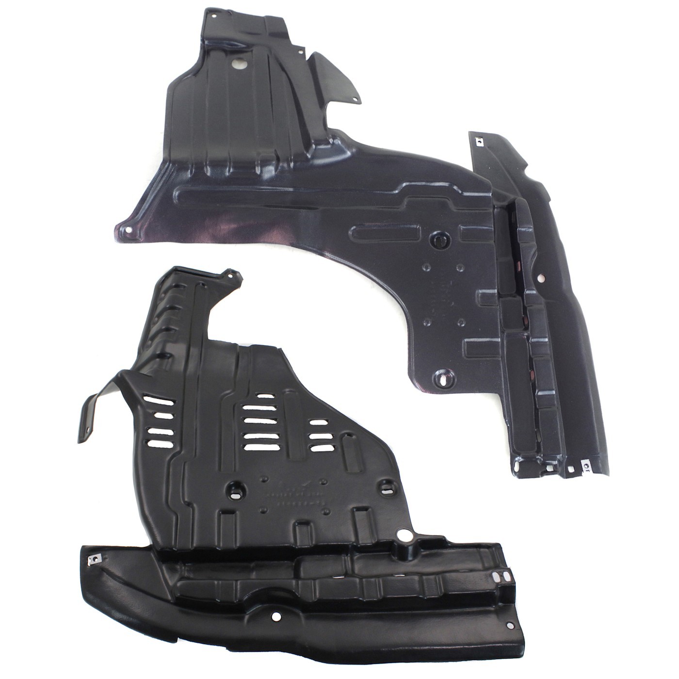 Set of 2 Engine Splash Shield For Suzuki SX4 2010-2013 Driver and Passenger Side