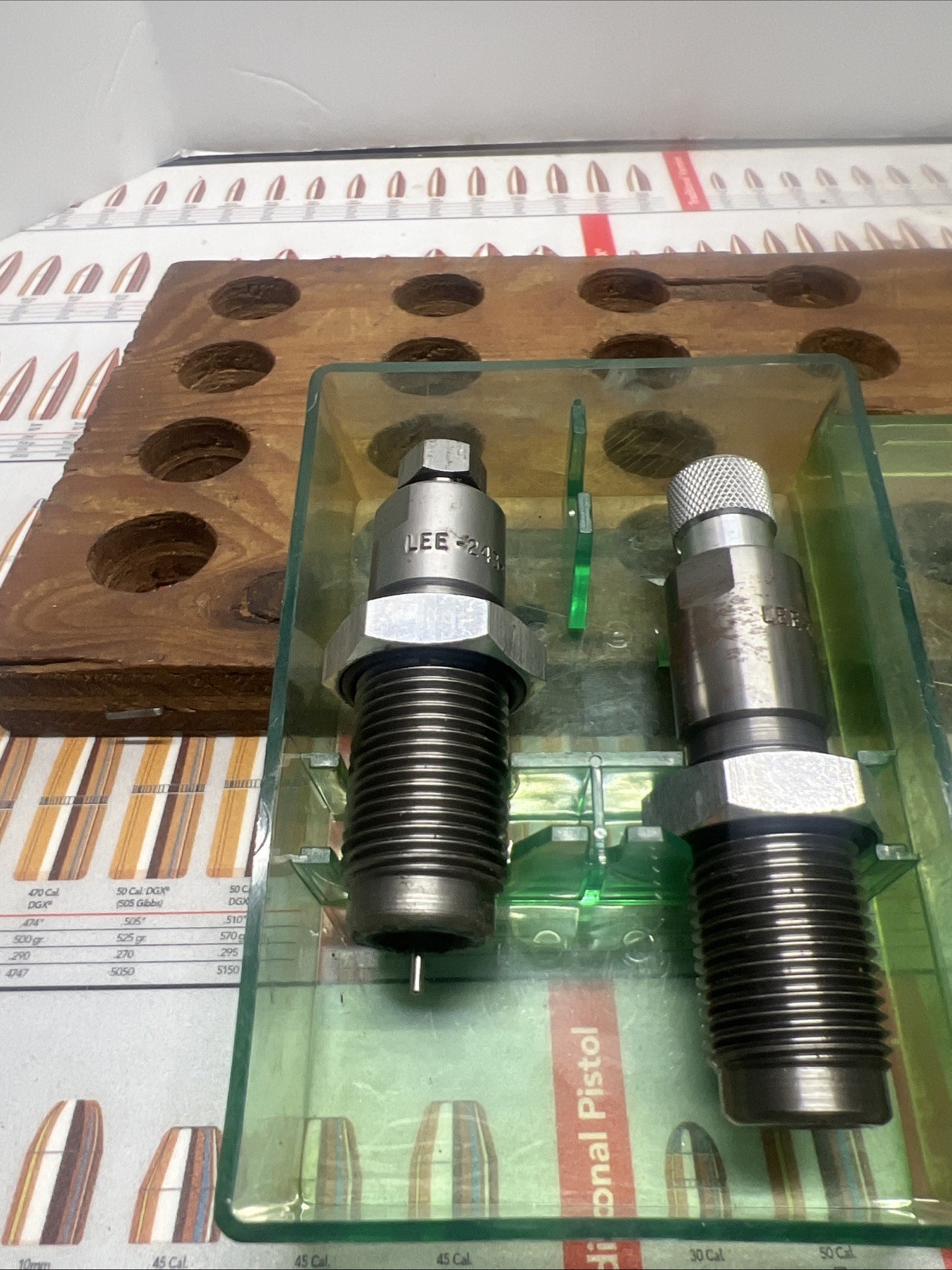 LEE PRECISION RGB 243 REMINGTON 2-DIE SET # 90873 RELOADING