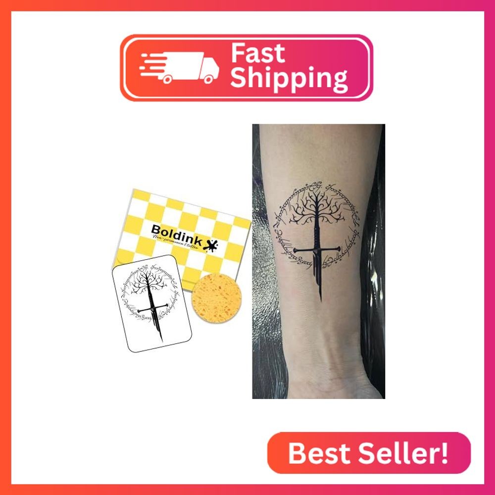 Boldink Temporary Tattoos, semi permanent tattoos, 15-day long lasting tattoo st