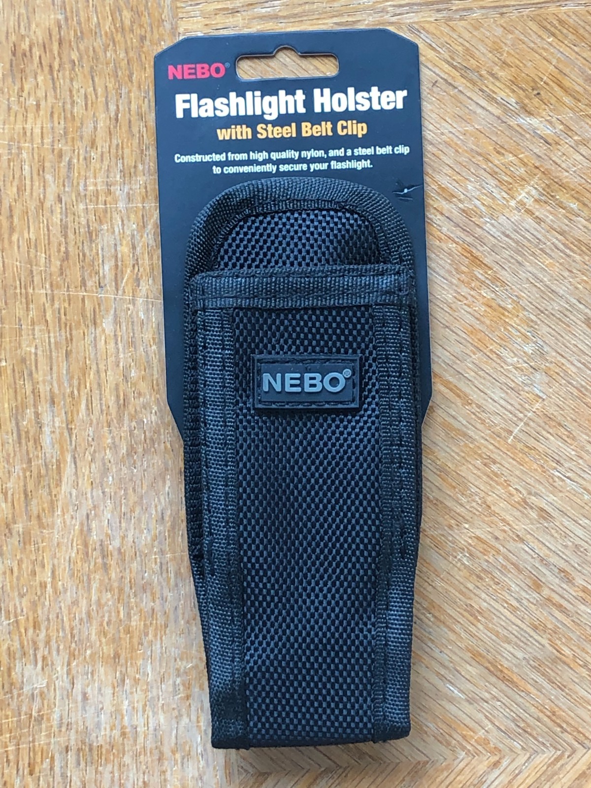 NEBO SLYDE Flashlight Holster with Steel Belt Clip - NIP - FREE SHIPPING