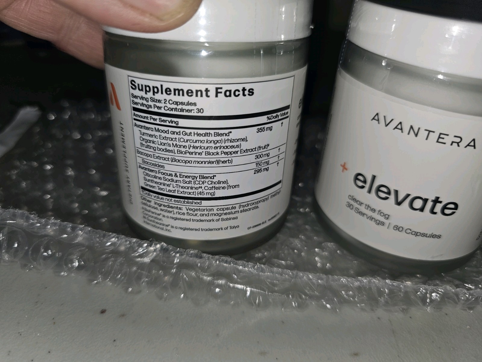 AVANTERA Elevate - Clear The Brain Fog 60ct 07/2026