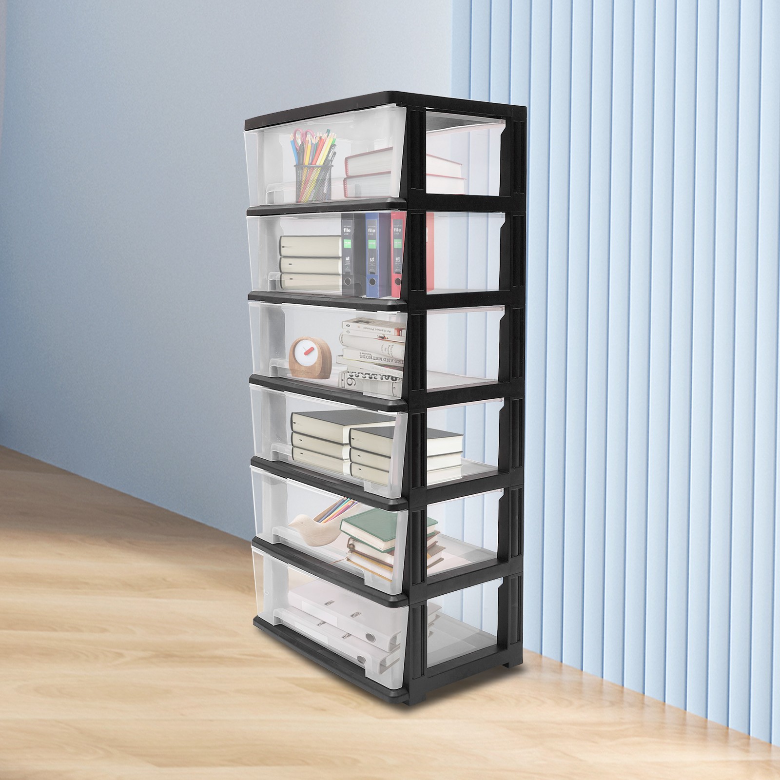 6 Rolling Storage Carts, Rolling Storage Cart, Storage Tower For Closet, Hallway