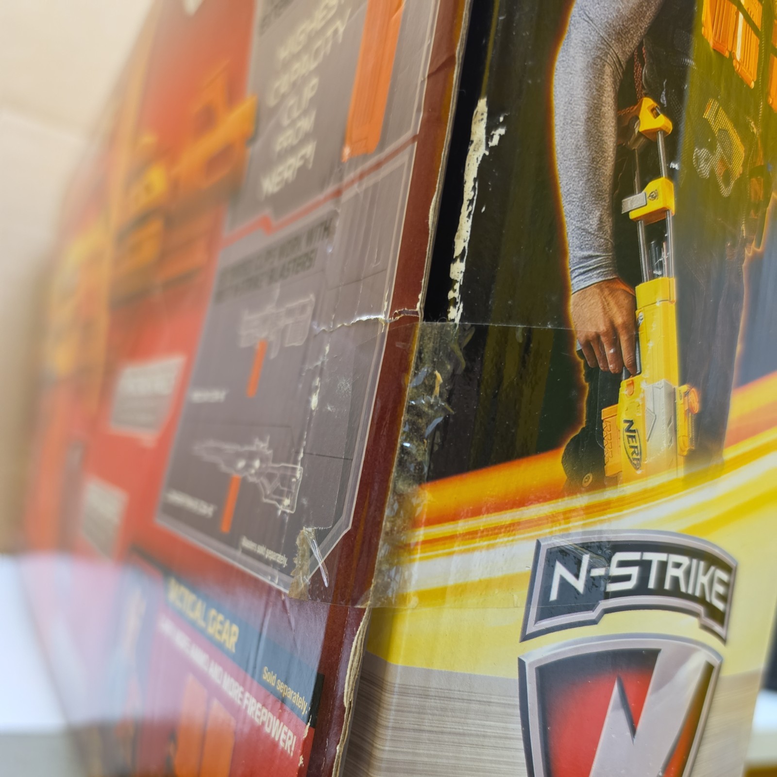 Nerf N-Strike Stampede ECS Ultimate Full-Auto Clip System Blaster -New