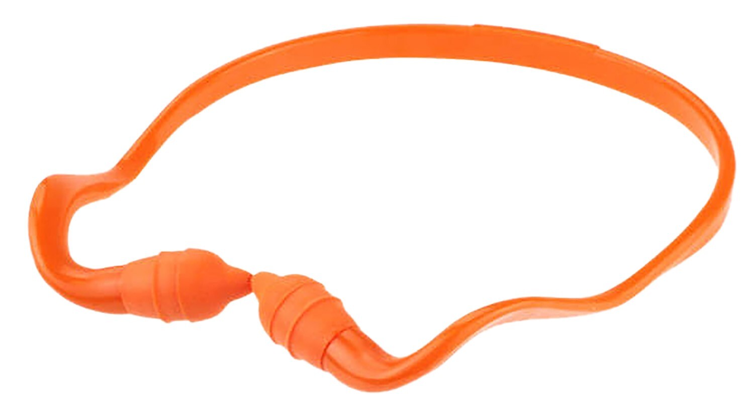 Radians RB210CS Rad-Band 2 25 dB Behind The Neck Orange Ear Buds with Orange Co