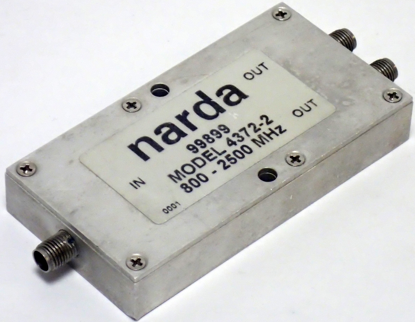 NARDA 4372-2 POWER DIVIDER / COMBINER  99899 800-2500MHz