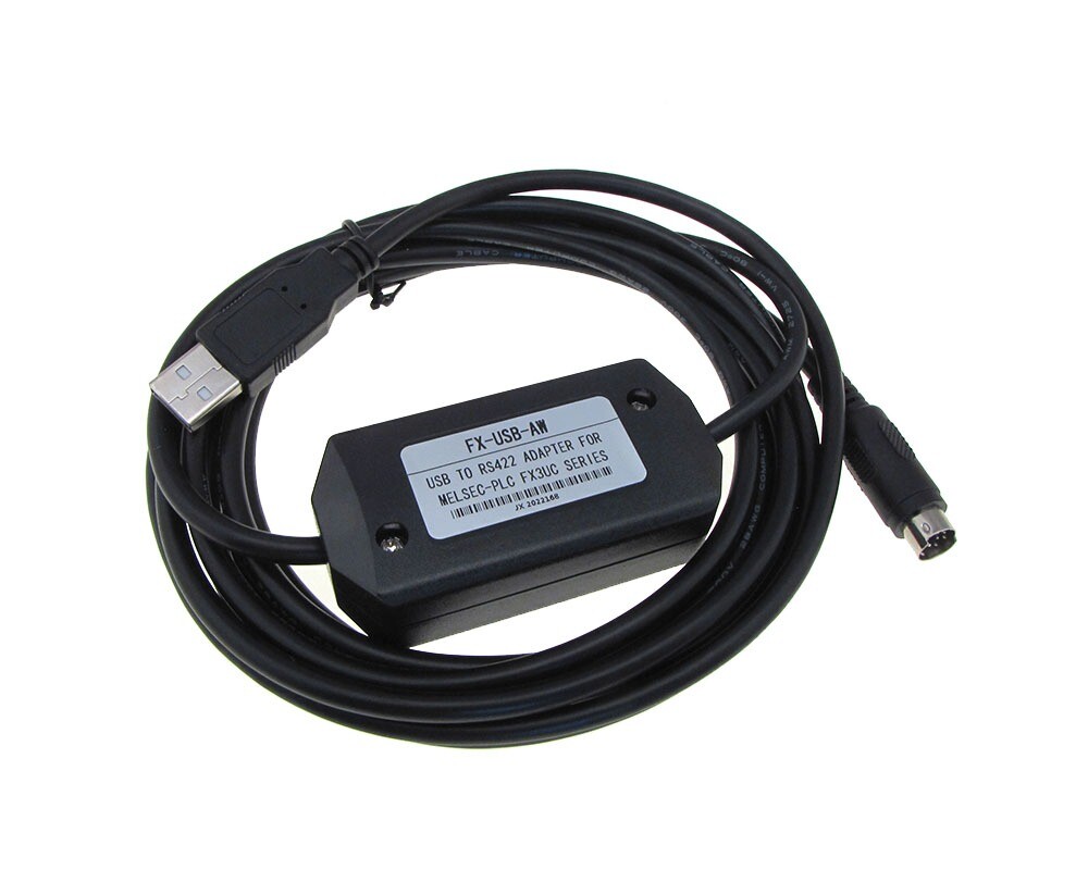 USB Programming Cable FX-USB-AW for Mitsubishi FX3U FX3GA FX3G FX3SA FX1S FX1N