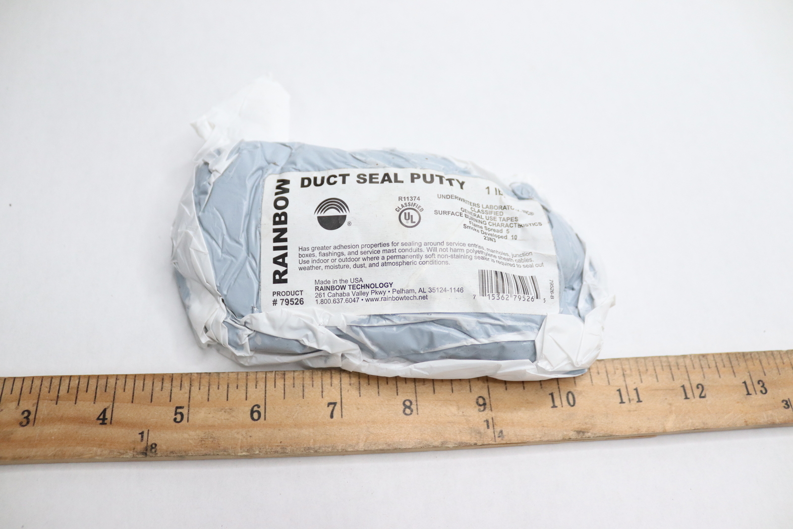 Rainbow Duct Seal Compound Putty 1 Lb 79526