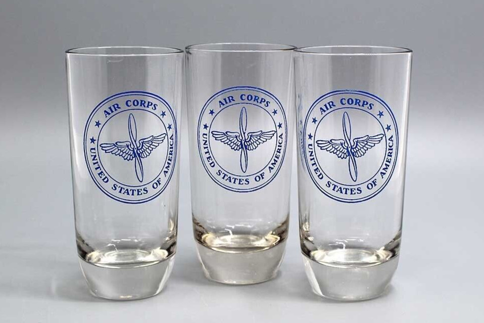 Group of 3 Army Air Corps Glasses . FLU4764