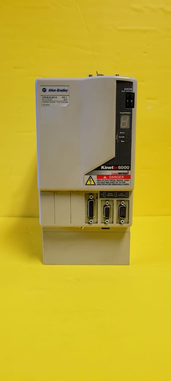 Allen Bradley 2094-BC02-M02-S C Kinetix 6000 460V 15kW Integrated Axis Module