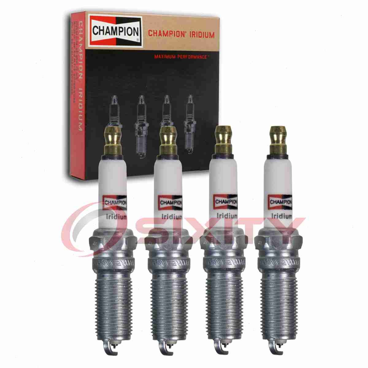 4 pc Champion Iridium Spark Plugs for 2000 Saturn LS 2.2L L4 Ignition ow
