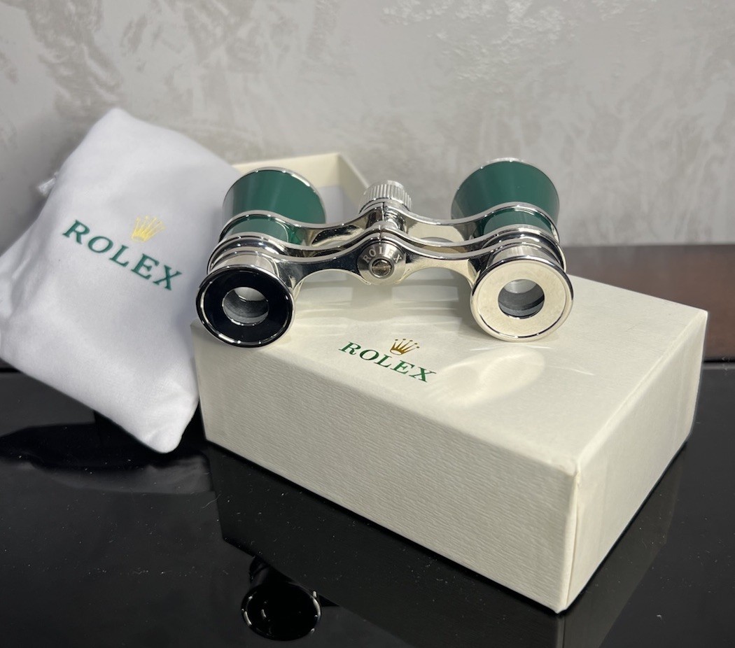 Rolex Event Binoculars - Green W/ Box *Free U.S Shipping*