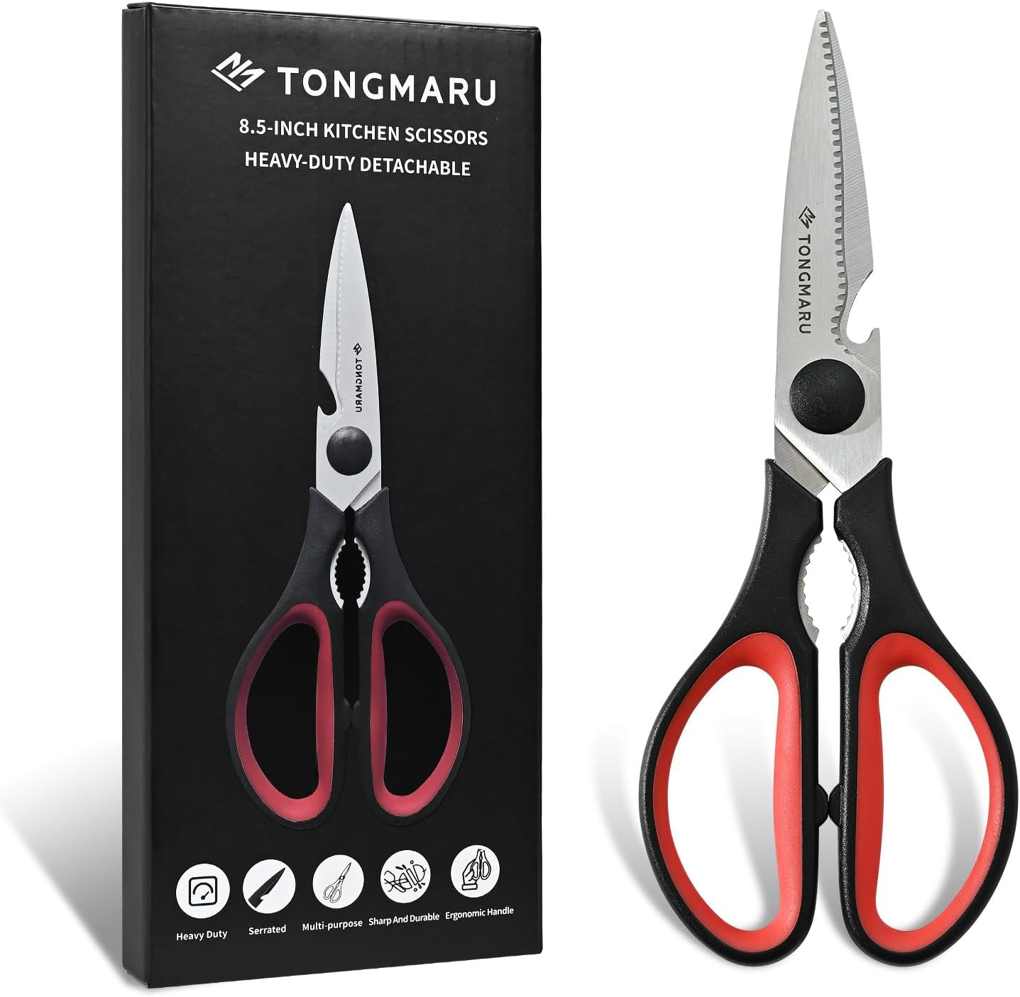 Kitchen Cooking Shears Heavy Duty Kitchen Scissor With, Detachable, All Purpose