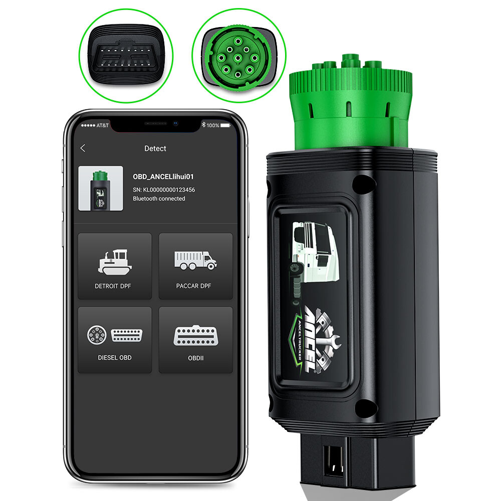 for Cummins CAT Engines DPF Regen Tool Heavy Duty Truck Scanner OBD2 Code Reader
