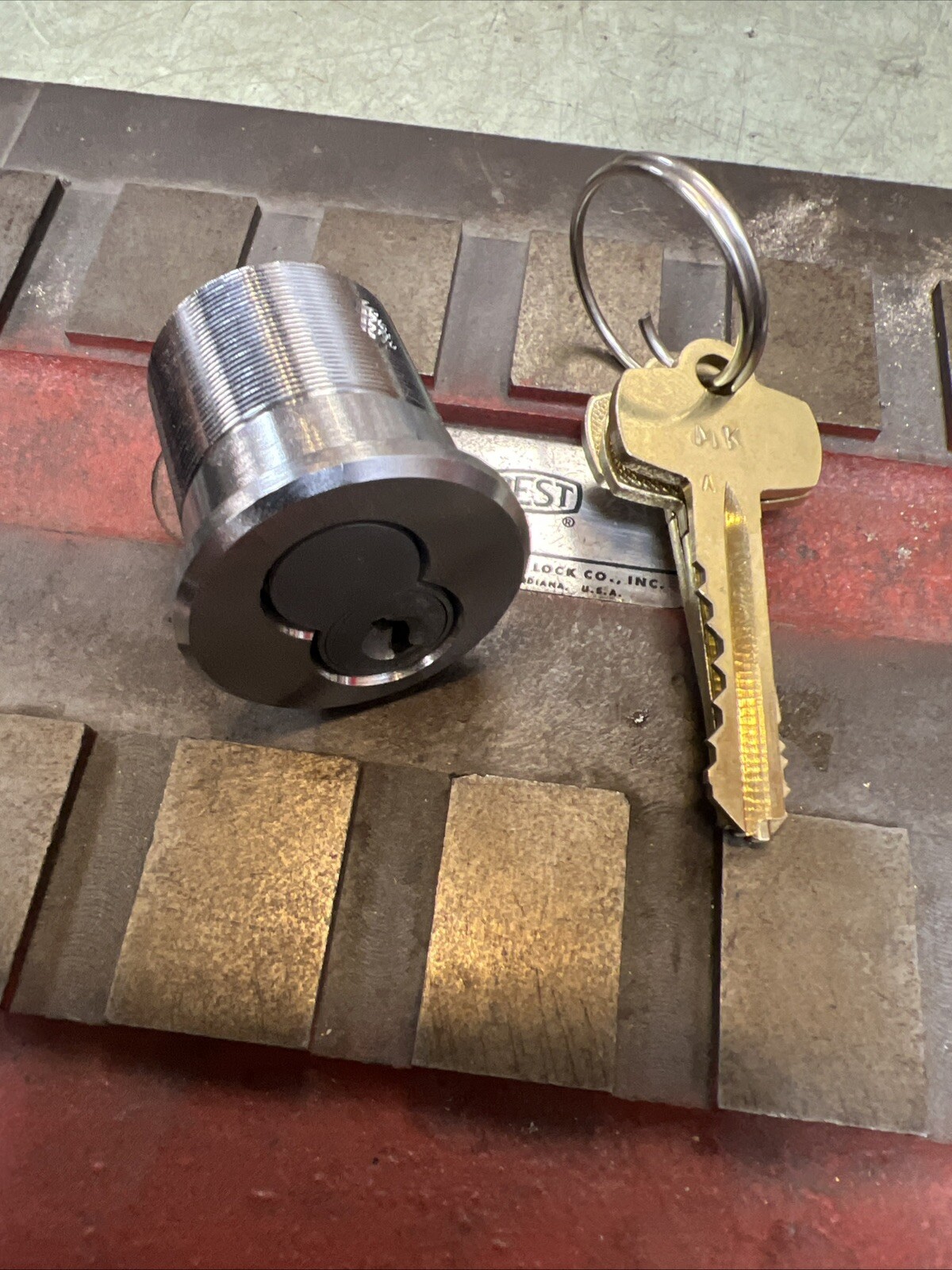 7 Pin A Ic Core Locksport Core Keyed With Master Change And Control