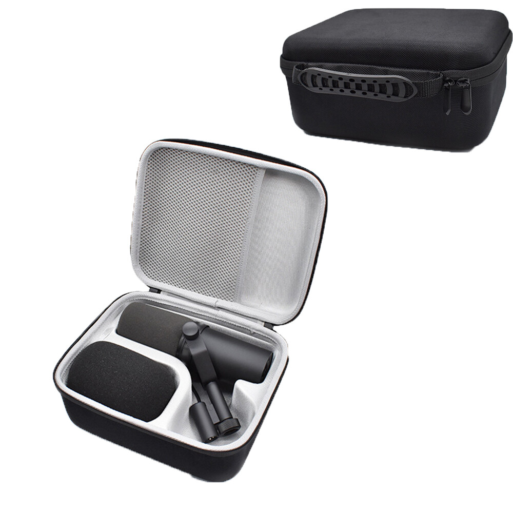 Vertical Microphone Protective Case For Shure SM7B/MV7 Microphone Storage Case