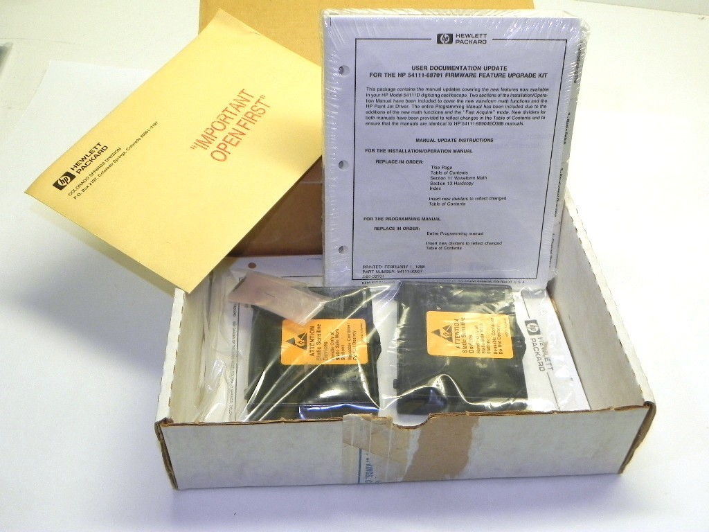 Keysight 54111-68701 Upgrade kit for oscilloscope - NEW