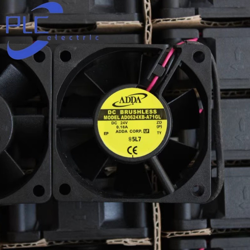 5pc NEW AD0624HB-A71GL Inverter cooling fan DC24V 0.15A 3.6W 60*60*25mm 2wires