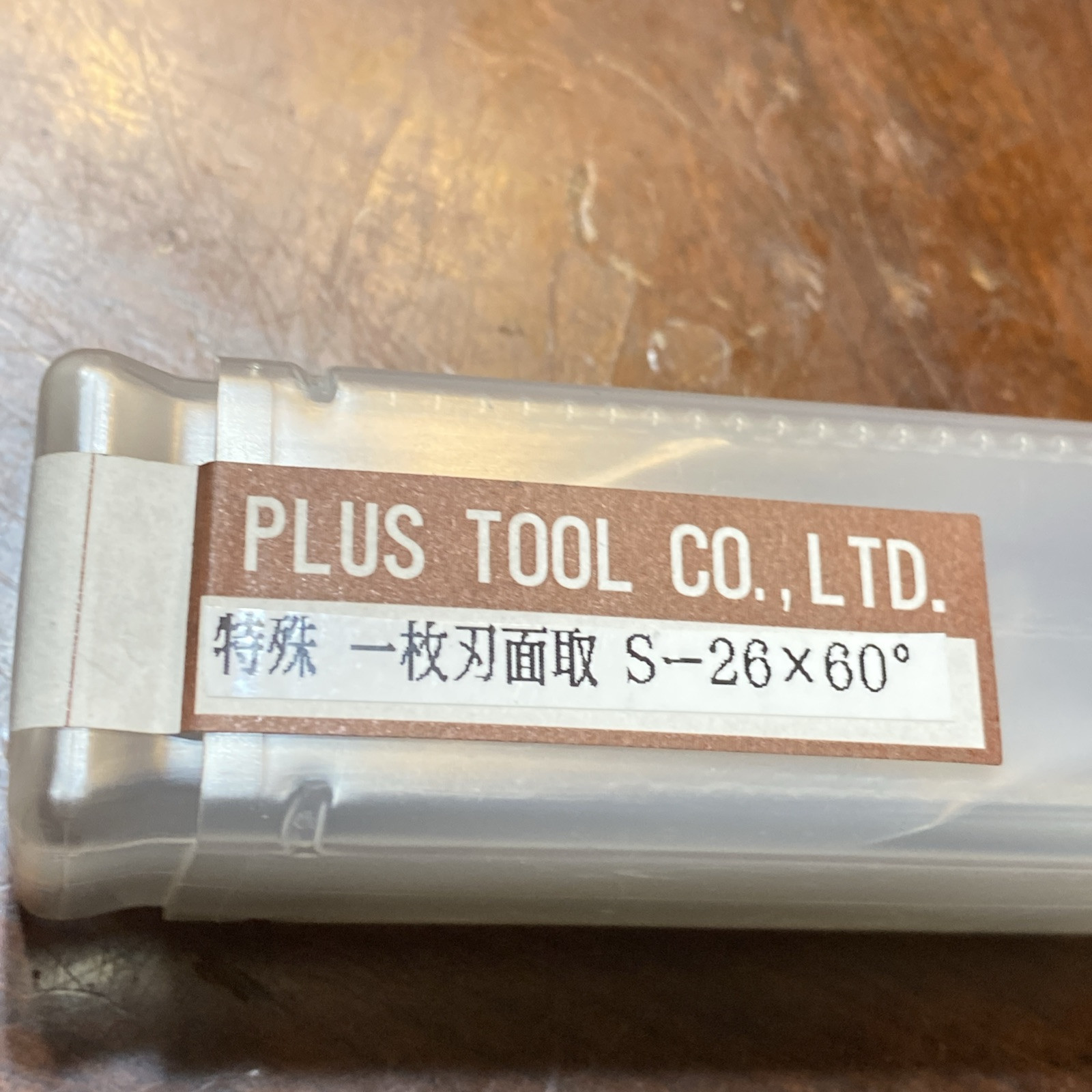 Plus Tool Co Ltd. Countersink Drill Bit HSS LE S-26x60degree 1 Fl (D19)