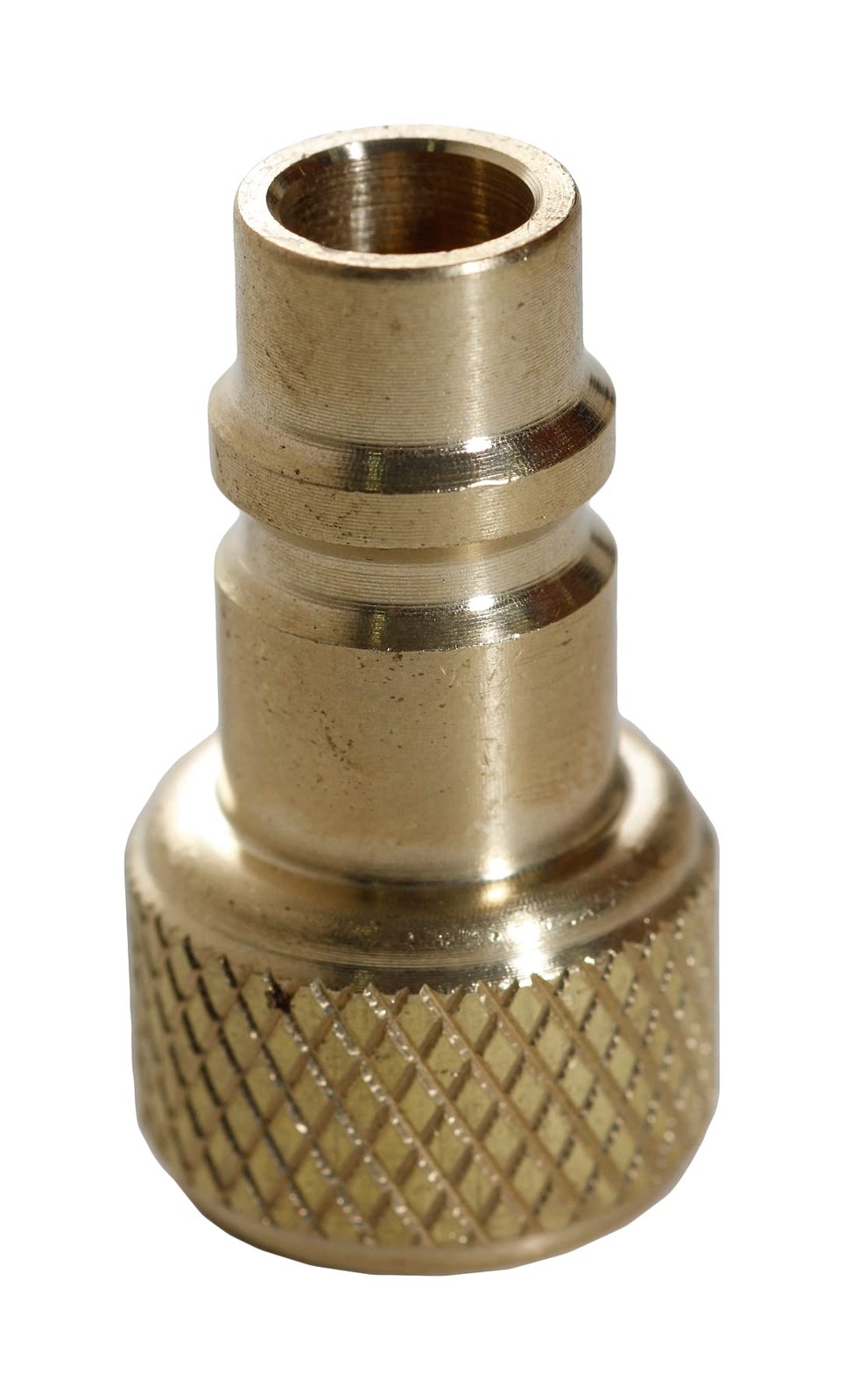 Robinair 16301 Low Side Tank Adapter - 1/2 Acme Female X R-134A Gold