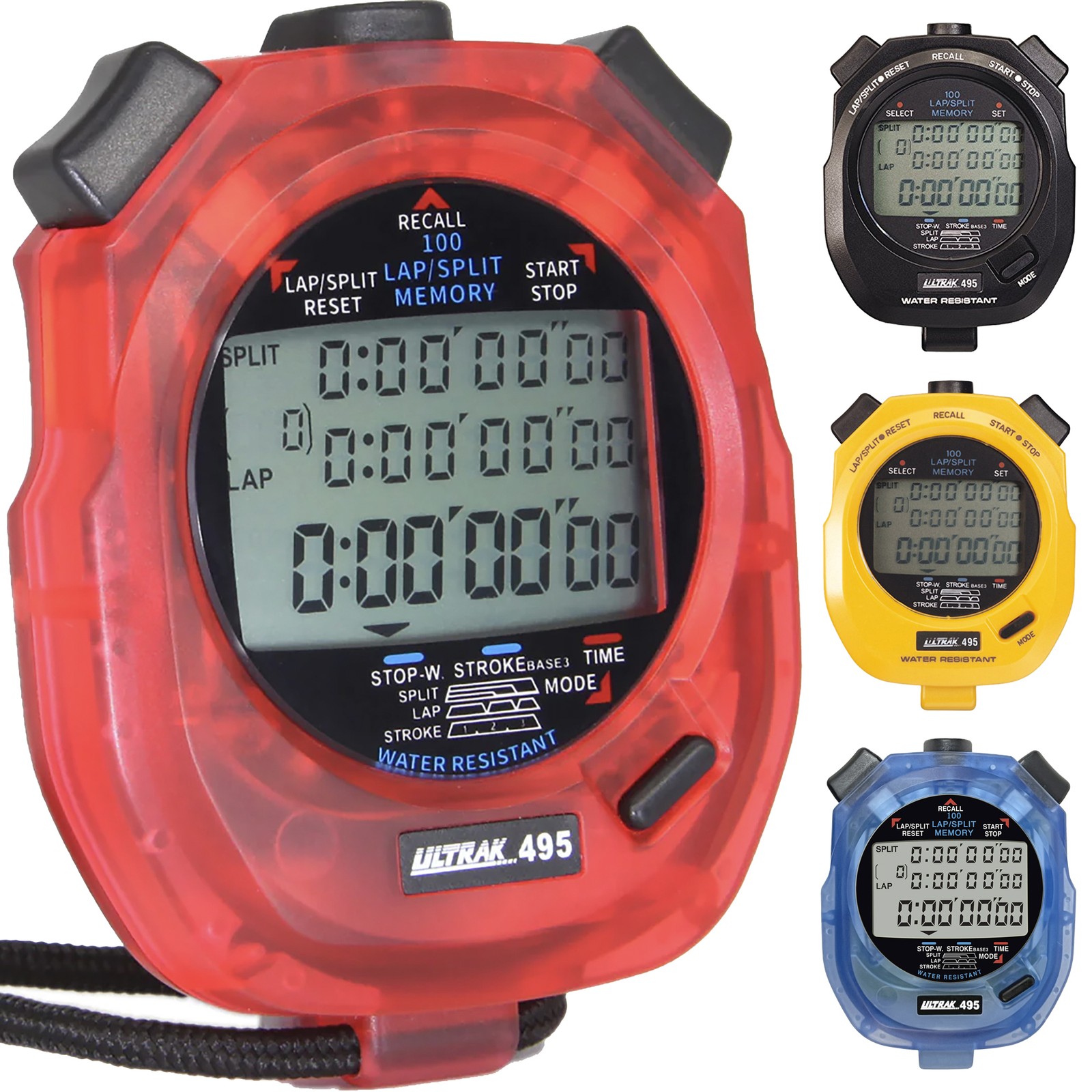 Ultrak 495-100 Dual Split Memory Stopwatch