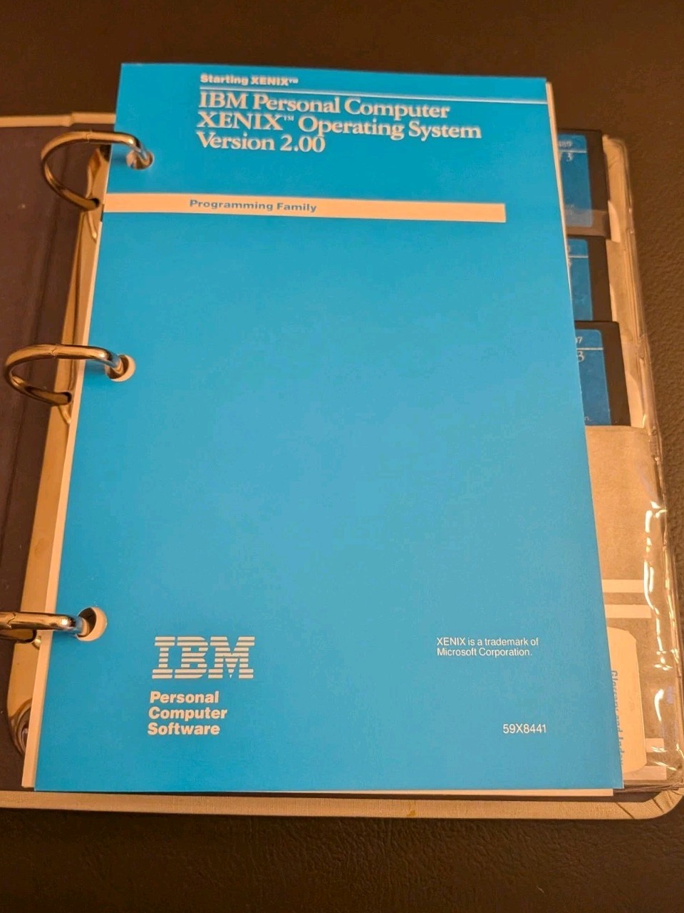 IBM Personal Computer XENIX Software Development System Ver 2.00 Starting Xenix