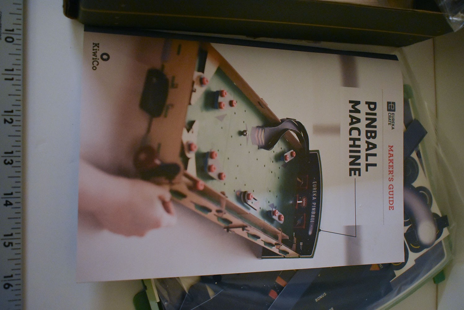 Eureka Crate Pinball Machine Maker's Guide NEW